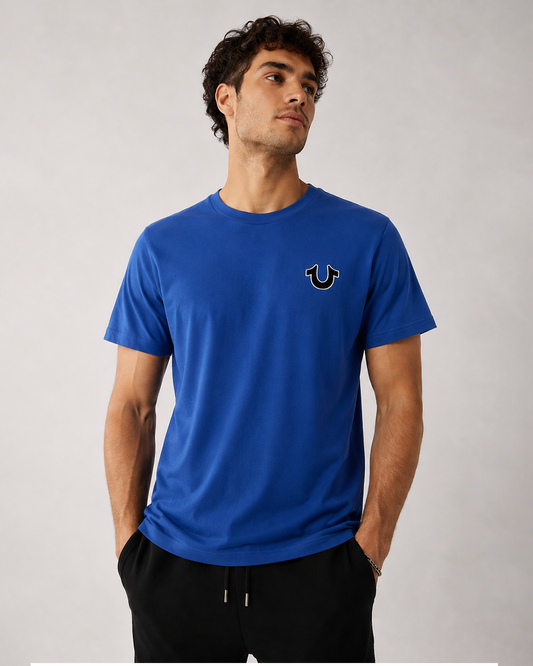 True RLGN Buddha Blu Tee