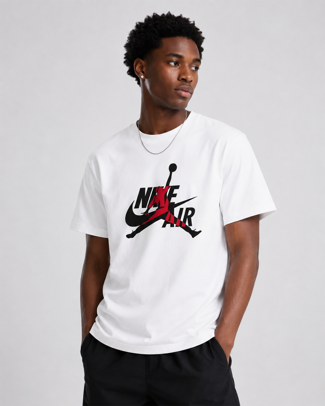 Air Jordan Graphic White Tee