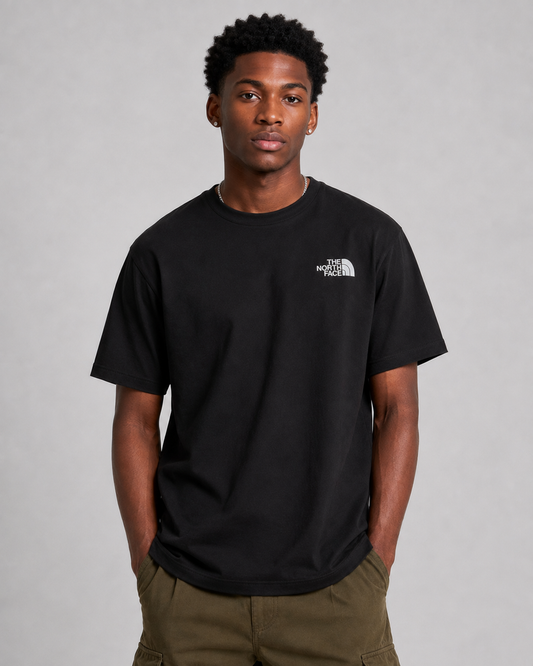 North Face Camo Black Tee