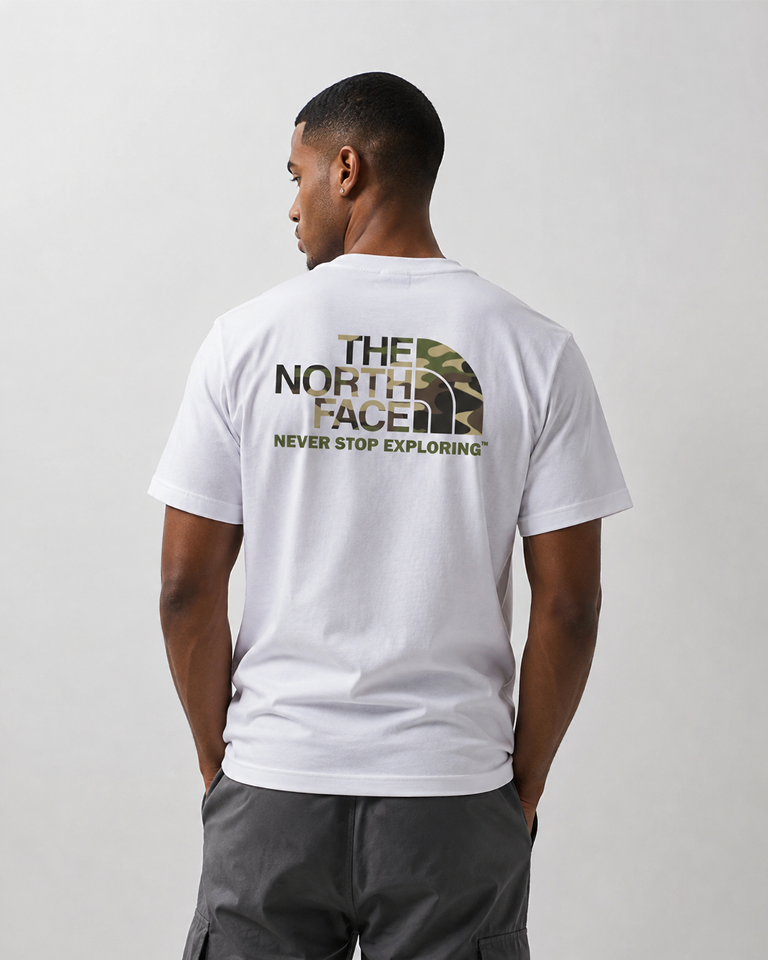 NF Camo White Tee