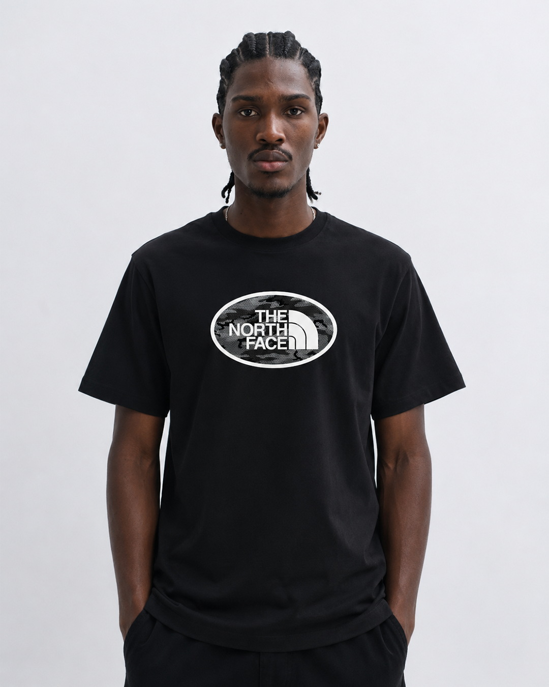 North Face Camo Oval Tee