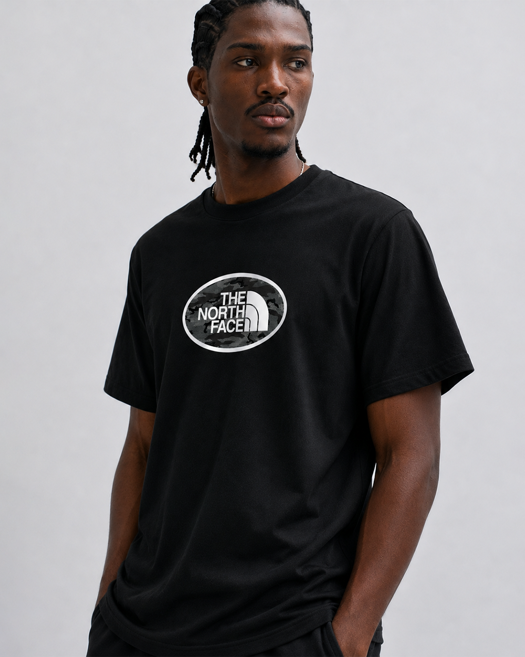 North Face Camo Oval Tee