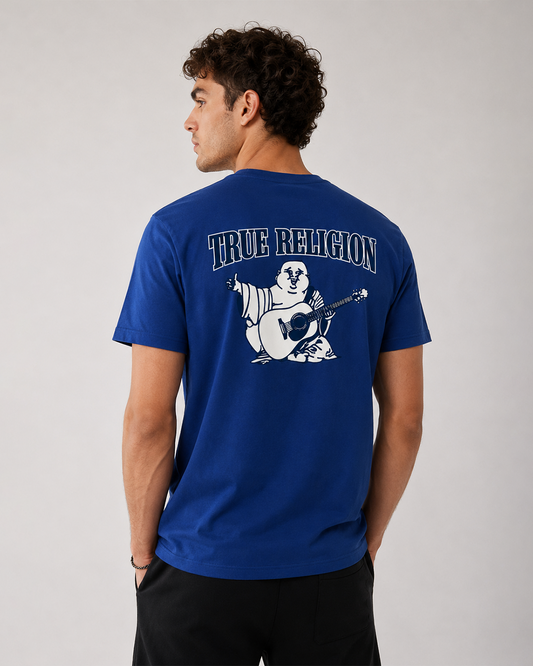 True RLGN Buddha Blu Tee